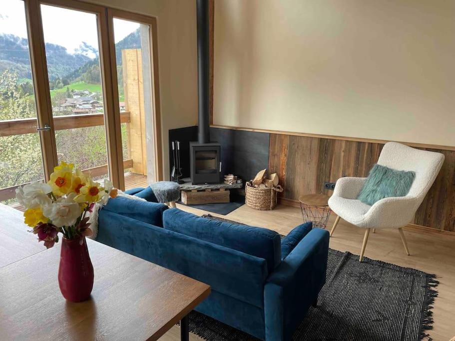 Le Mirador Chalet Seytroux, Big Views 15 Minutes From Morzine Villa Exterior photo